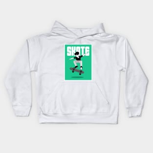 Skate chracter Kids Hoodie